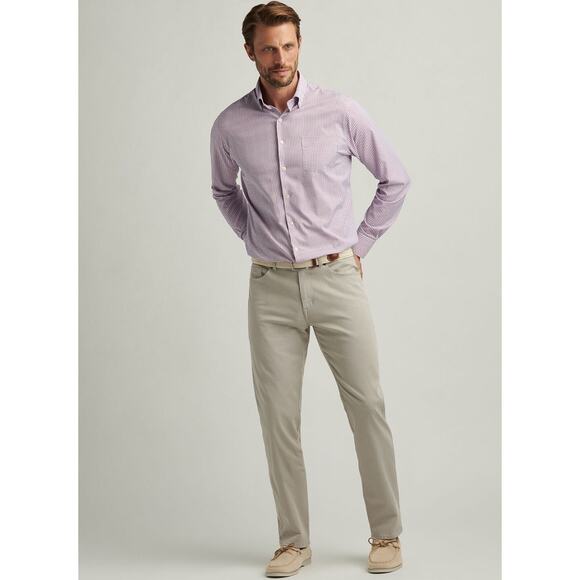 Signature Sateen Five-Pocket Pant